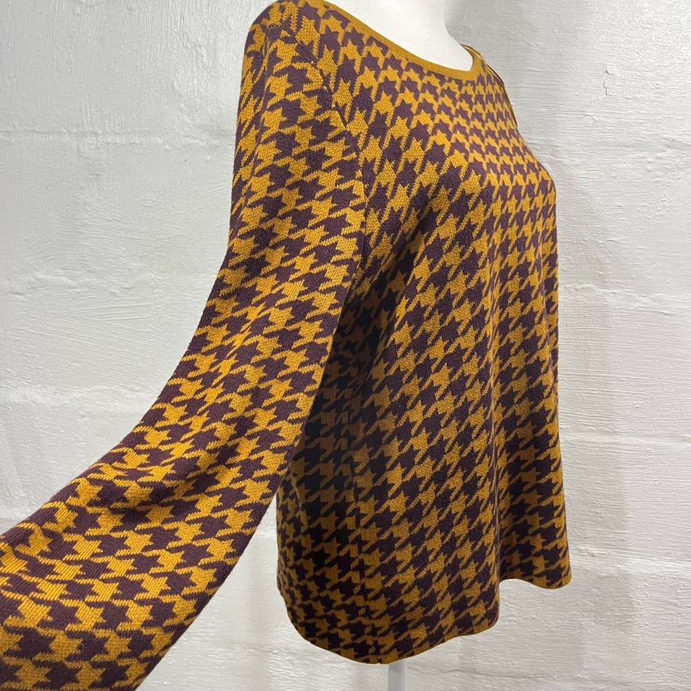 ANN TAYLOR HOUNDSTOOTH SWEATER NEW WITH TAG (365) - Picture 7 of 16